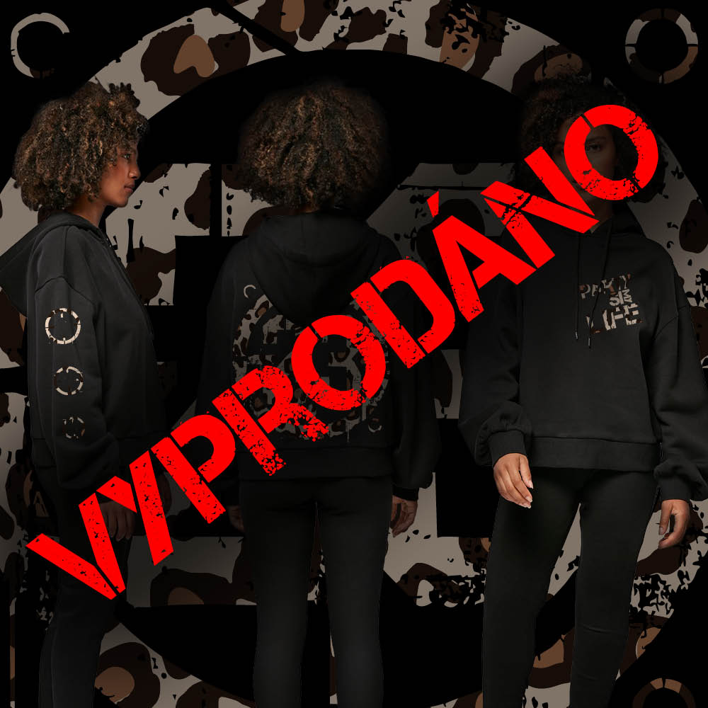 Dámská oversize mikina limitovaná edice 